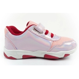 Zapatos deportivos leomil dm009246 inferior brillante rosado 9