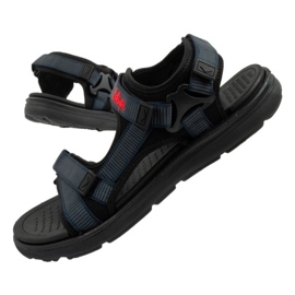 Sandalias masculinas Lee Cooper LCW-25-34-3554M negro 6