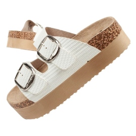 Lee Cooper LCW-25-35-3496L Flip-Flops blanco 6