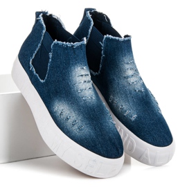 Seastar El denim se desliza por encima del tobillo. azul 5