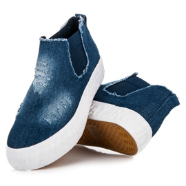 Seastar El denim se desliza por encima del tobillo. azul 4