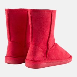 Mukluki Red Winter Children's Shoes rojo 2