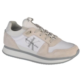 Calvin Klein Runner LaceUp ywyw0ew0462-yaf zapatos blanco 4