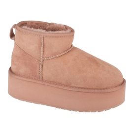 Emu Australia Stinger Micro Flatform Shoes W13082-Caro rosado 6