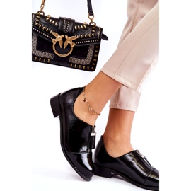 Zapatos de mujer Laura Messi Varnished 2532 Negro 3