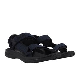 Sandalias masculinas Lee Cooper LCW-25-34-3551MA azul marino 6