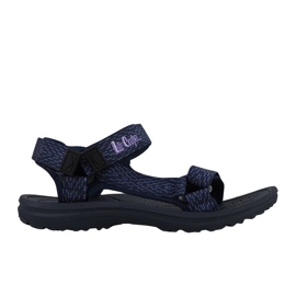 Sandalias de mujeres Lee Cooper LCW-25-34-3559la Navy Blue azul 5