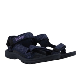 Sandalias de mujeres Lee Cooper LCW-25-34-3559la Navy Blue azul 6