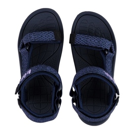 Sandalias de mujeres Lee Cooper LCW-25-34-3559la Navy Blue azul 8
