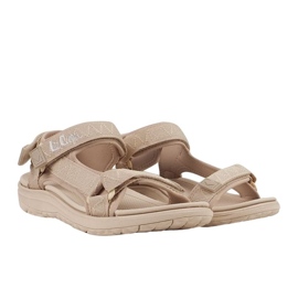 Sandalias de mujeres Lee Cooper LCW-25-34-3560LA beige 6