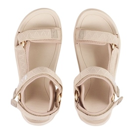 Sandalias de mujeres Lee Cooper LCW-25-34-3560LA beige 8
