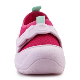 Zapatos crocs swiftwater splash k 210619-6zq rosado rosado 2
