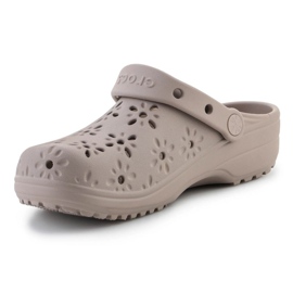 Crocs Classic Floral Out Clog 210927-214 Flip-Flops beige 3