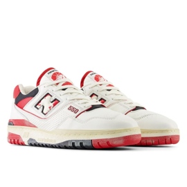 New Balance Unisex BB550VGA Zapatos blanco 4