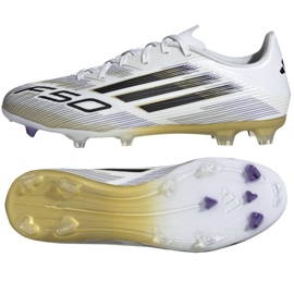 ADIDAS F50 Liga FG/MG Ji0005 Fútbol Zapatos blanco 7