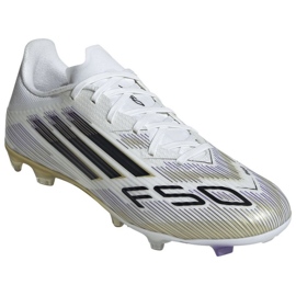 ADIDAS F50 Liga FG/MG Ji0005 Fútbol Zapatos blanco 10