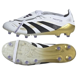 ADIDAS Predator Elite AG JR4771 Zapatos de fútbol blanco 7