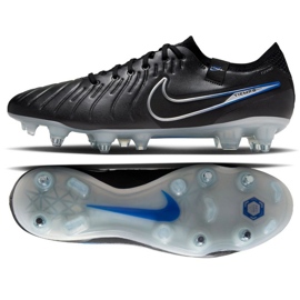 Nike TIempo Legend 10 Elite SG-Pro AC DV4329-040 Zapatos de fútbol negro 8