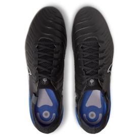 Nike TIempo Legend 10 Elite SG-Pro AC DV4329-040 Zapatos de fútbol negro 10