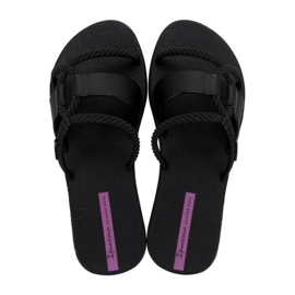 Ipanema femenina Diversa Slidel 27232 BG830 Flip Black -Flops negro 2