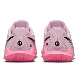 Nike TIempo Legend 10 Academy IC DV4350-601 Zapatos de fútbol rosado 3