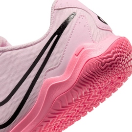 Nike TIempo Legend 10 Academy IC DV4350-601 Zapatos de fútbol rosado 4