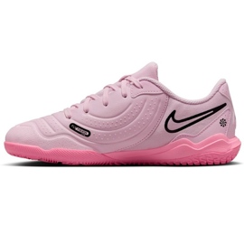 Nike TIempo Legend 10 Academy IC DV4350-601 Zapatos de fútbol rosado 8