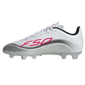 Adidas F50 Messi Club FG/MG JP7457 Zapatos de fútbol blanco 1