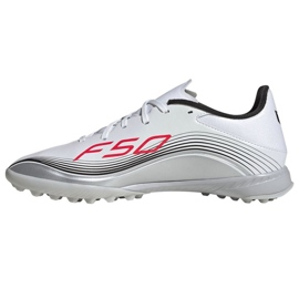 Adidas F50 Messi League TF JP7448 Zapatos de fútbol blanco 1