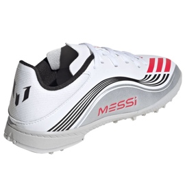 ADIDAS F50 Messi League JP7456 Zapatos de fútbol blanco 3
