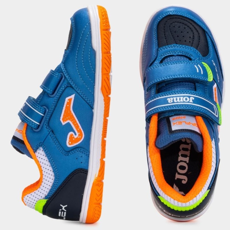 Joma Top Flex 2504 en TPJW2504Inv Fútbol de fútbol azul 1