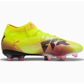 Puma Future 8 Ultimate FG 108138-03 Zapatos de fútbol amarillo 1