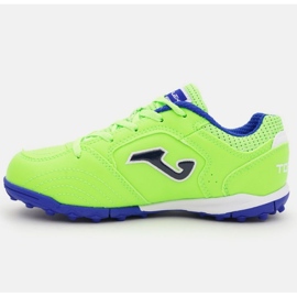 Joma Top Flex 2511 TF TPJS2511TF Zapatos de fútbol verde 1