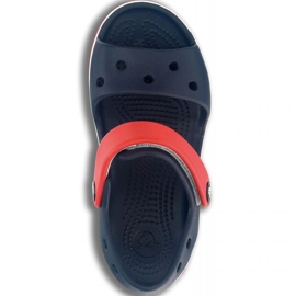 Crocs Crocband Sandal Niños 12856485 blanco rojo azul 2