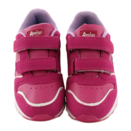 American Club Plantilla deportiva jogging americana de piel rosado 4