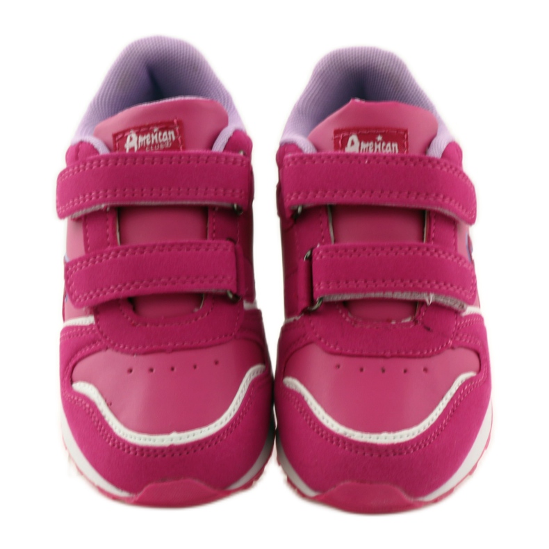 American Club Plantilla deportiva jogging americana de piel rosa 4