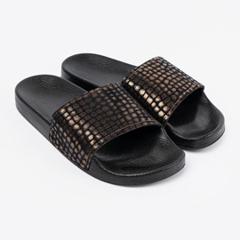 Zapatillas para mujeres negras clásicas negro 1