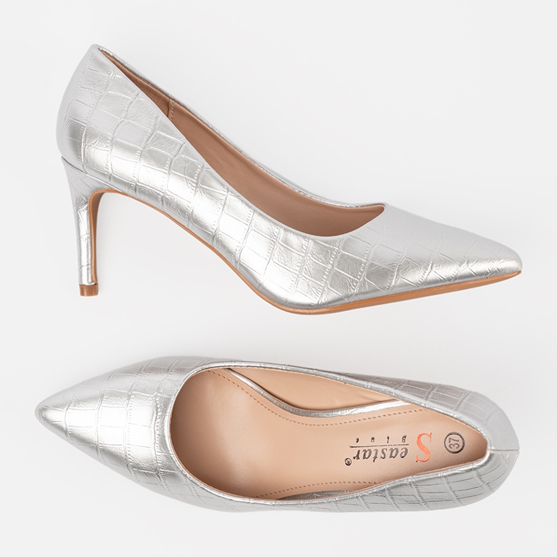 Seastar Pombas de mujer plateadas plata 2 Seastar Pombas de mujer plateadas plata 2