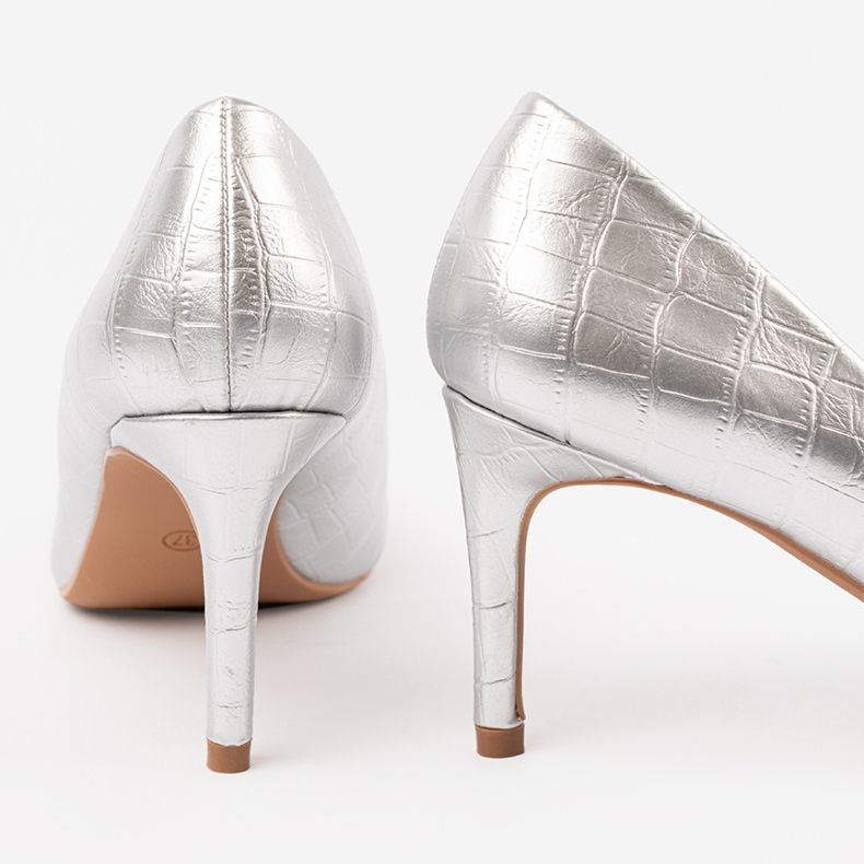 Seastar Pombas de mujer plateadas plata 1