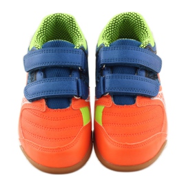 American Club ADI zapatillas de interior 170620 naranja, azul, verde blanco 4