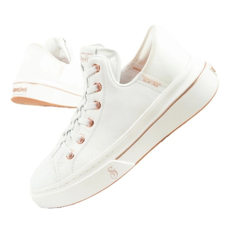 Skechers Snoop One -Og Leather Slip -ins 186001/WHT Zapatos blanco 1