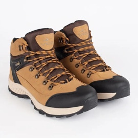 Vico Zapatos de hombre aislados de color marrón claro 3