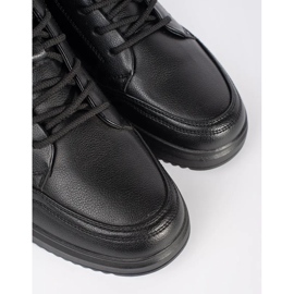 Zapatos de hombre aislados negros 1