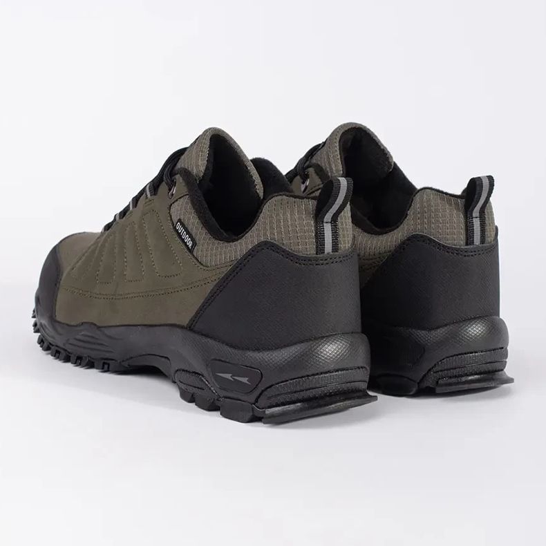 Zapatos de trekking de mujeres verdes dk 1