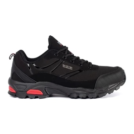 Zapatos de trekking de mujeres negras dk negro 1