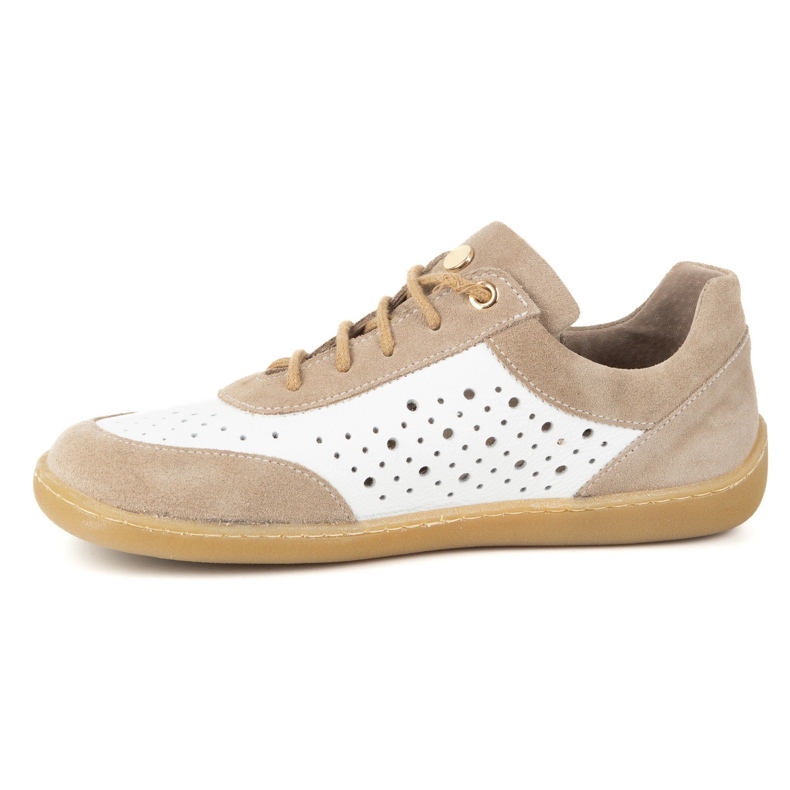 Olivier Barefoot mujeres zapatillas minimalistas 1769pol blanco perforado 2 Olivier Barefoot mujeres zapatillas minimalistas 1769pol blanco perforado 2