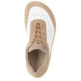 Olivier Barefoot mujeres zapatillas minimalistas 1769pol blanco perforado 6