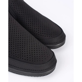 Mocasines de hombres negros 1 Mocasines de hombres negros 1
