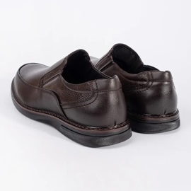Elegantes zapatos de hombre marrón 5