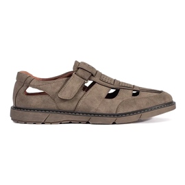 Mocasines de puesta de trabajo de Brown Men's marrón 1